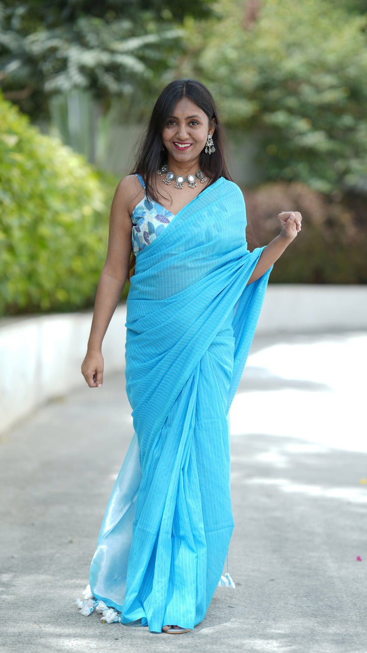 Aasmani Spark (Saree)