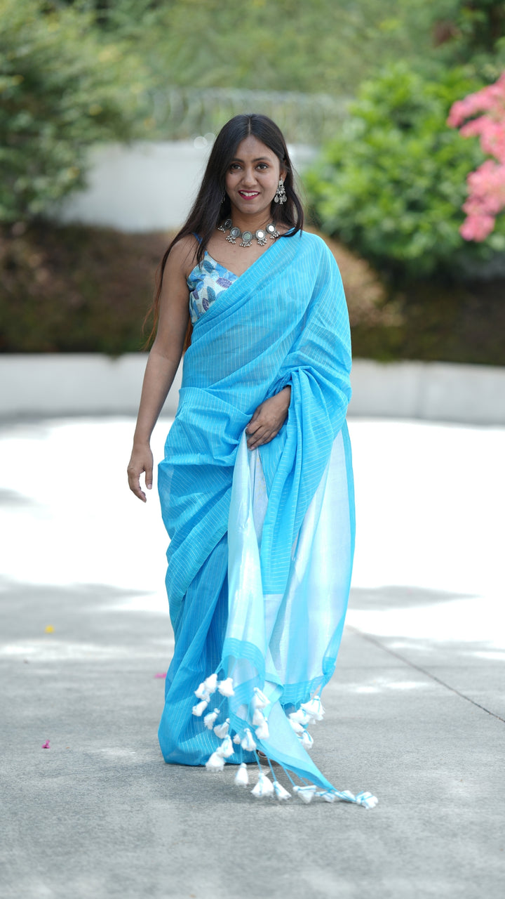 Aasmani Spark (Saree)