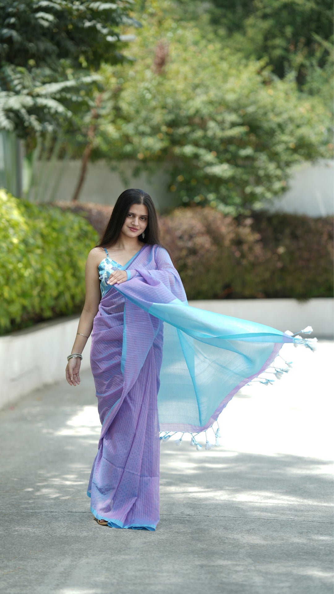 Amethyst Mehfil (Saree)