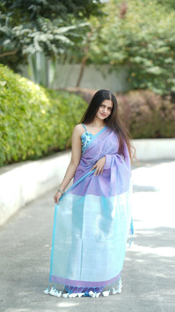 Amethyst Mehfil (Saree)