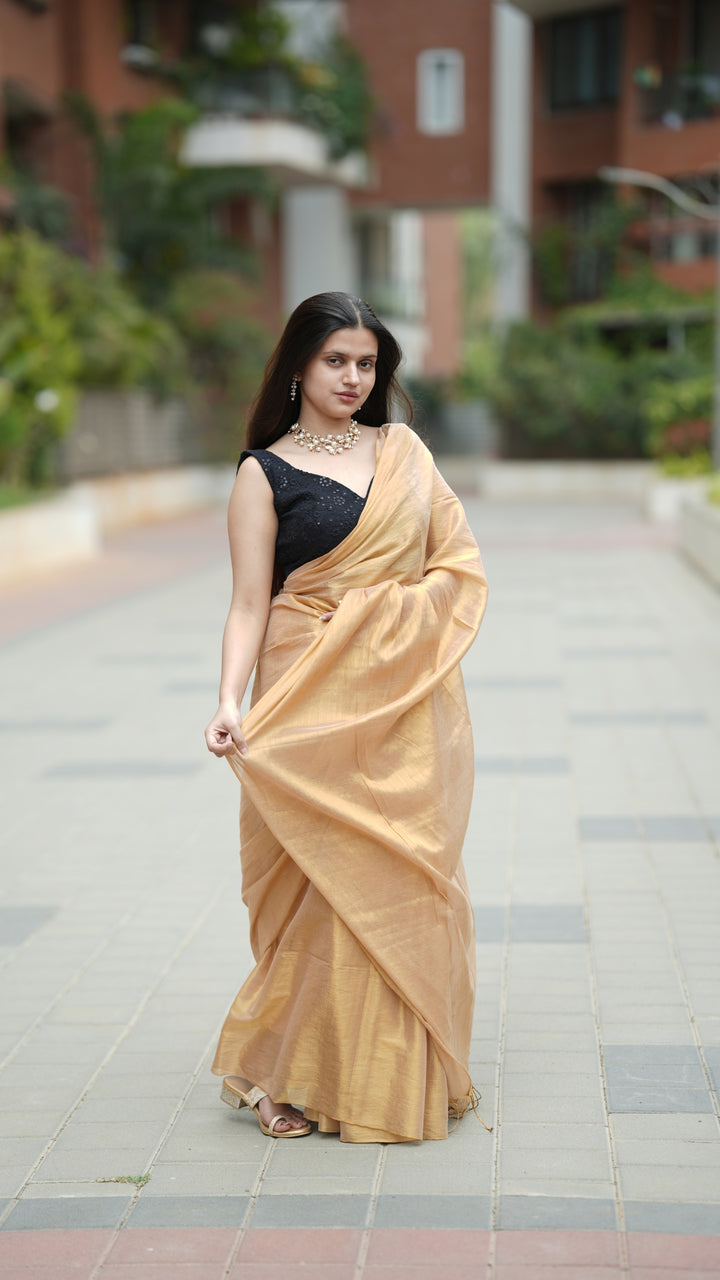 Badami Sona Tissue (Saree)
