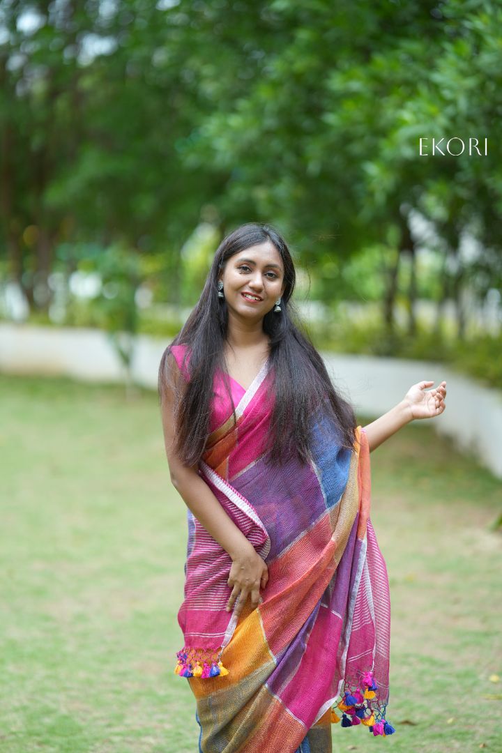 GulNar Linen (Saree)