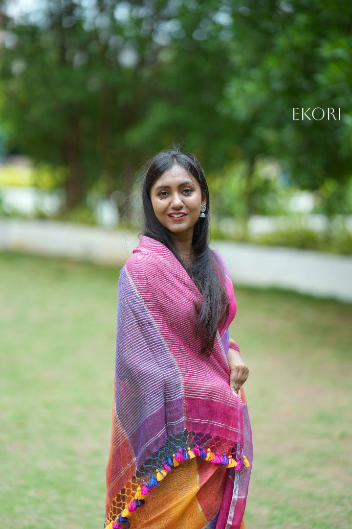 GulNar Linen (Saree)