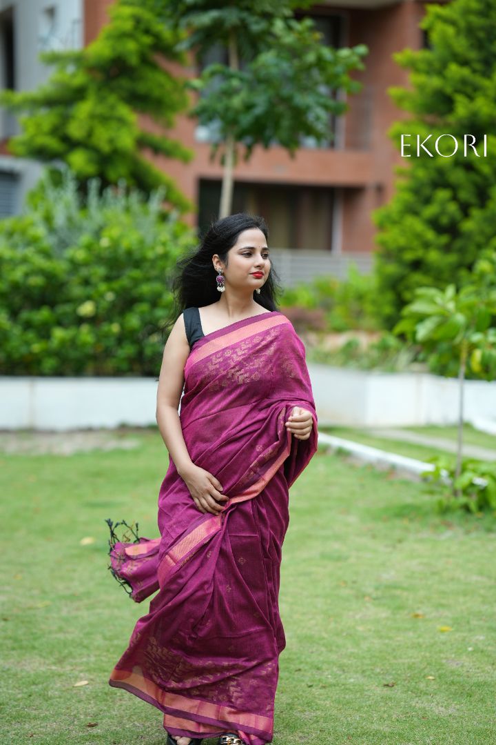 Pink Glow (Saree)