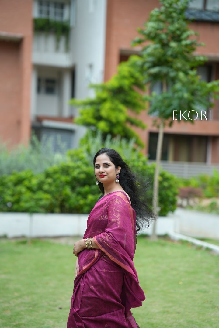 Pink Glow (Saree)