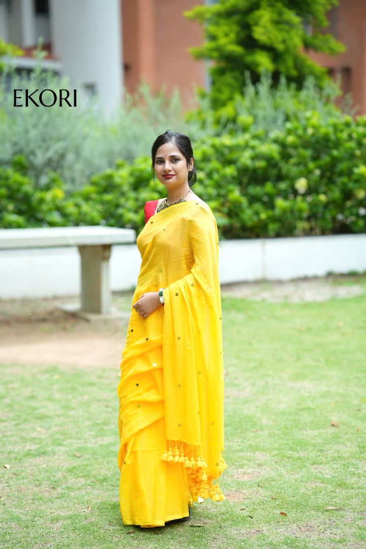Haldi ki Chamak (Saree)