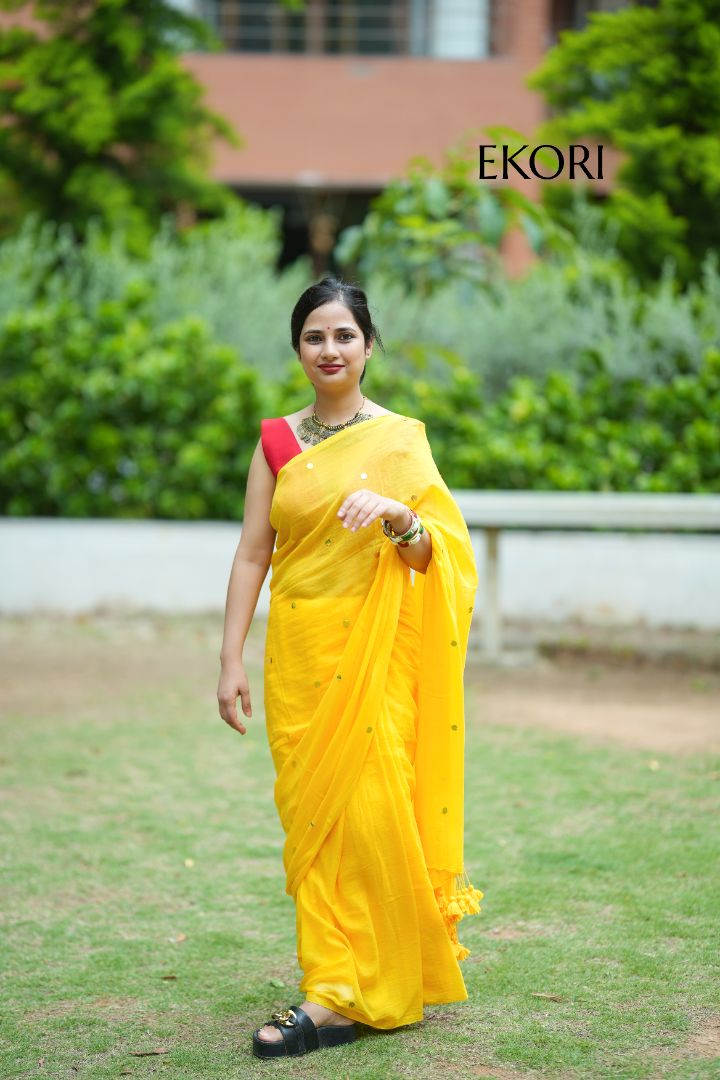 Haldi ki Chamak (Saree)