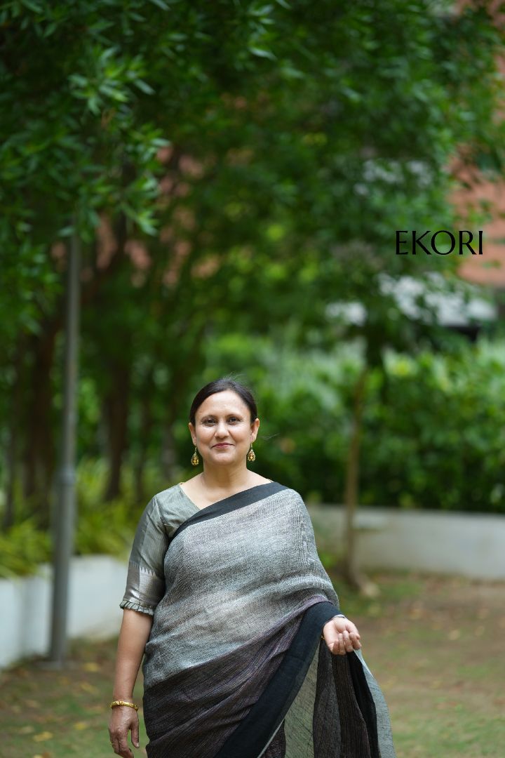 RehNoor Linen (Saree)
