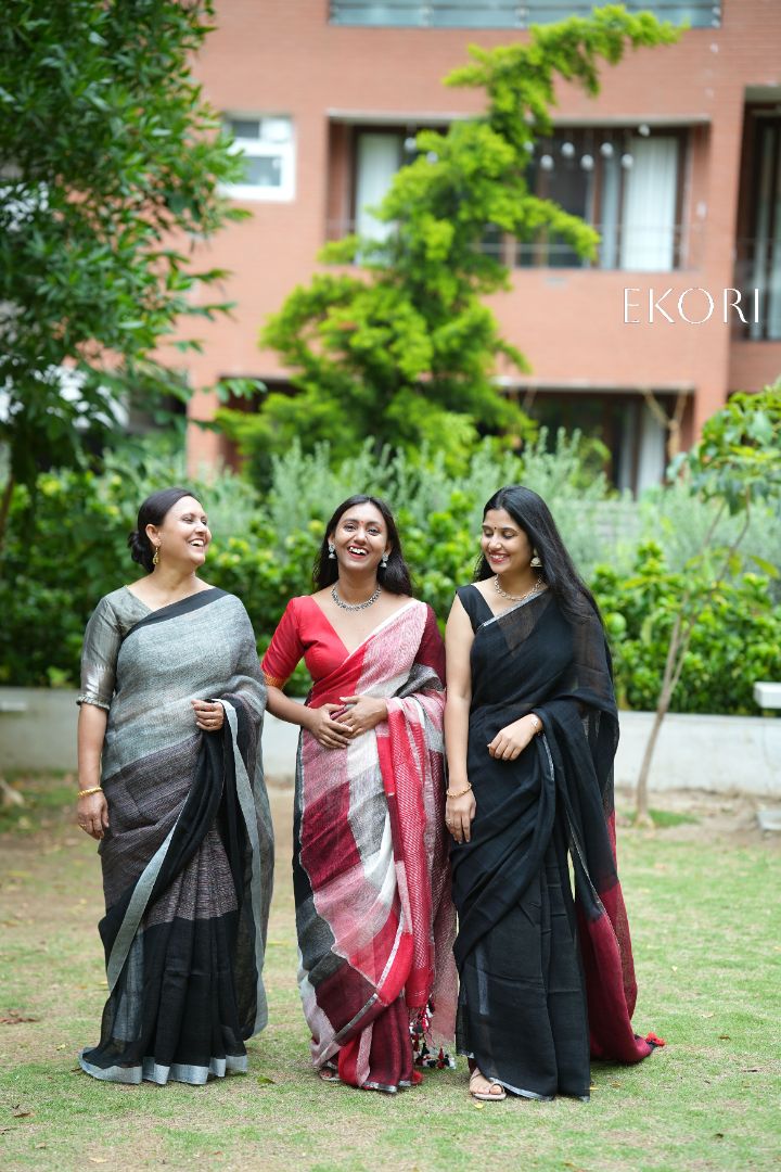 RehNoor Linen (Saree)