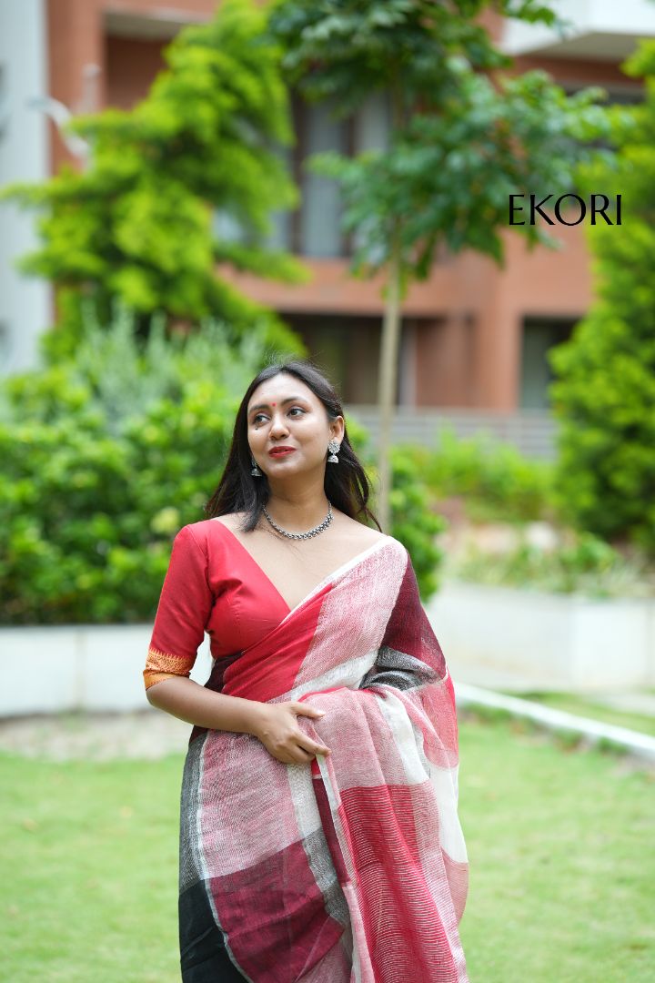 RangLeher Linen (Saree)
