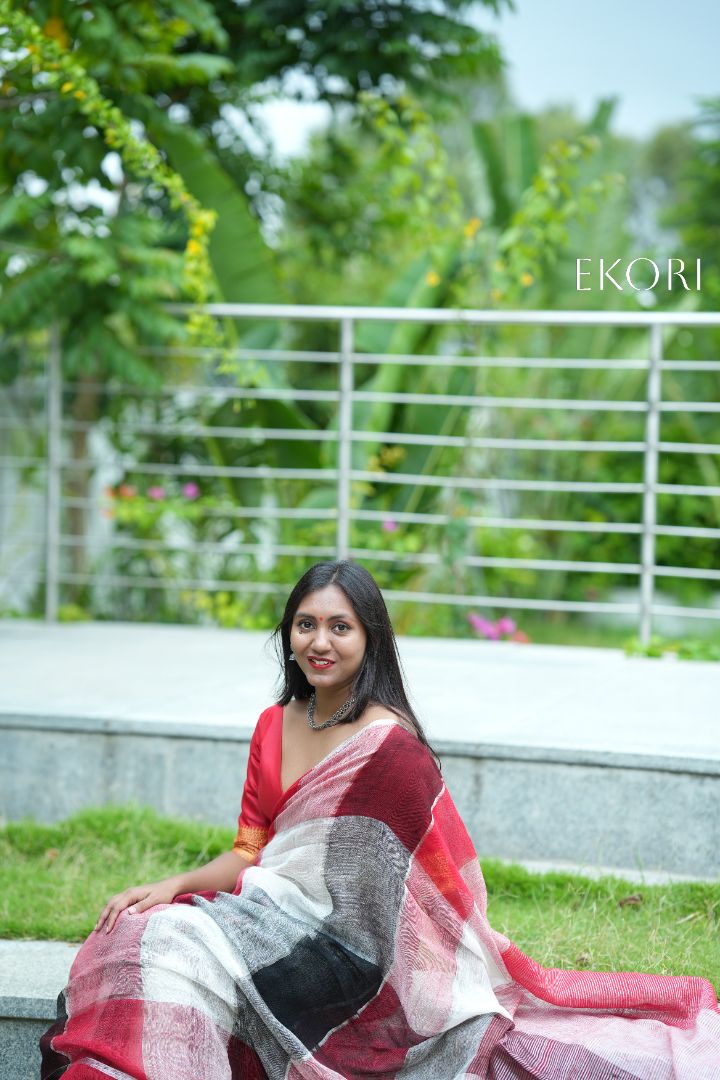 RangLeher Linen (Saree)