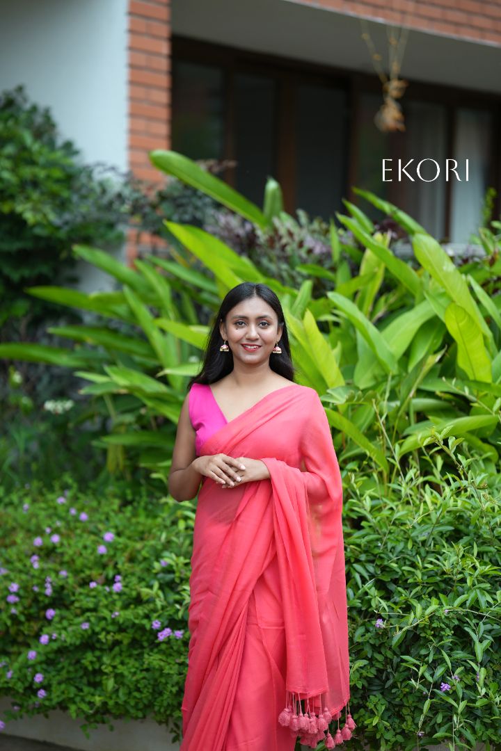 Sweet Peach (Saree)