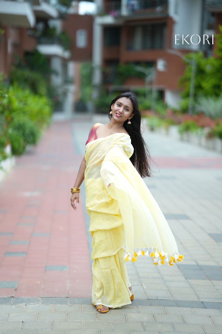 Lemon Love (Saree)
