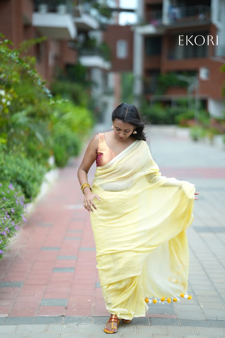 Lemon Love (Saree)