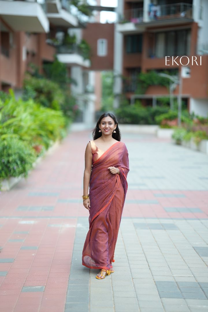 Rusty Shine (Saree)