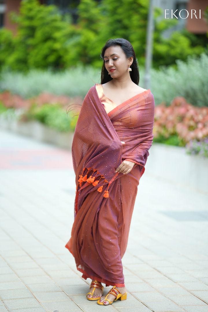 Rusty Shine (Saree)