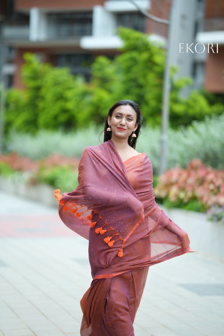 Rusty Shine (Saree)