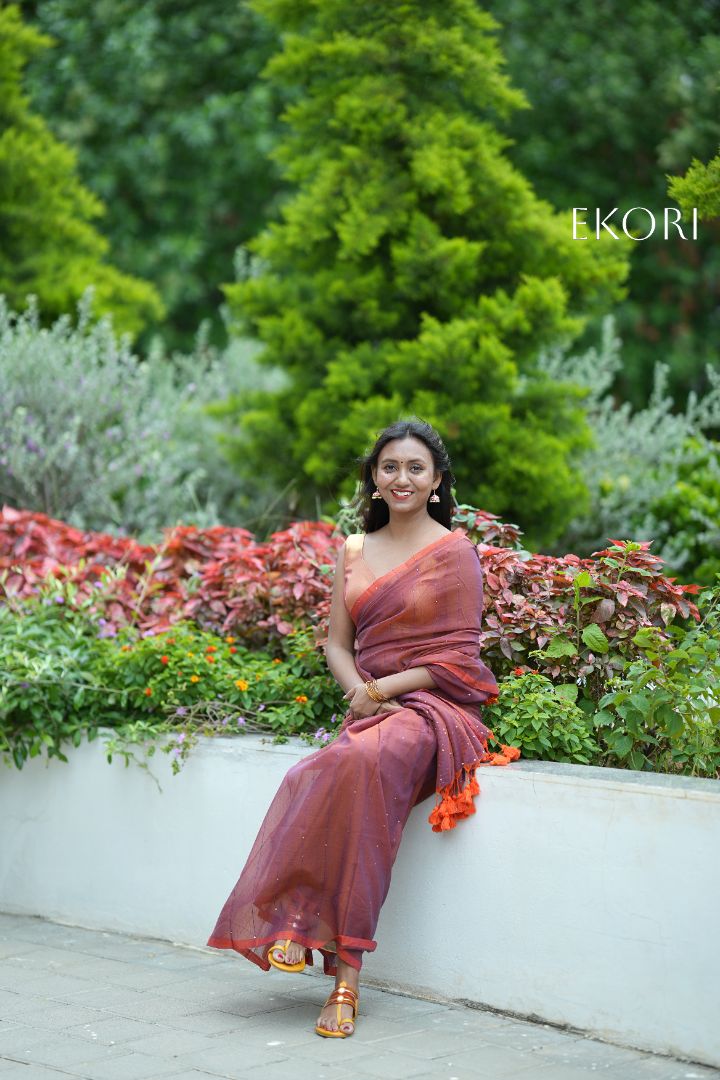 Rusty Shine (Saree)