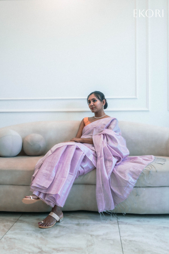 Lilac Rose (Saree)