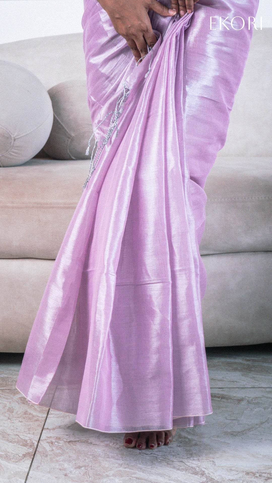 Lilac Rose (Saree)