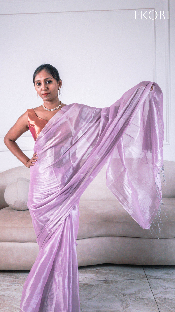 Lilac Rose (Saree)
