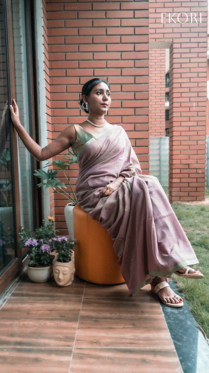 Rosy Radiance (Saree)