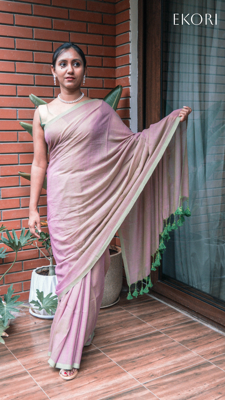 Rosy Radiance (Saree)