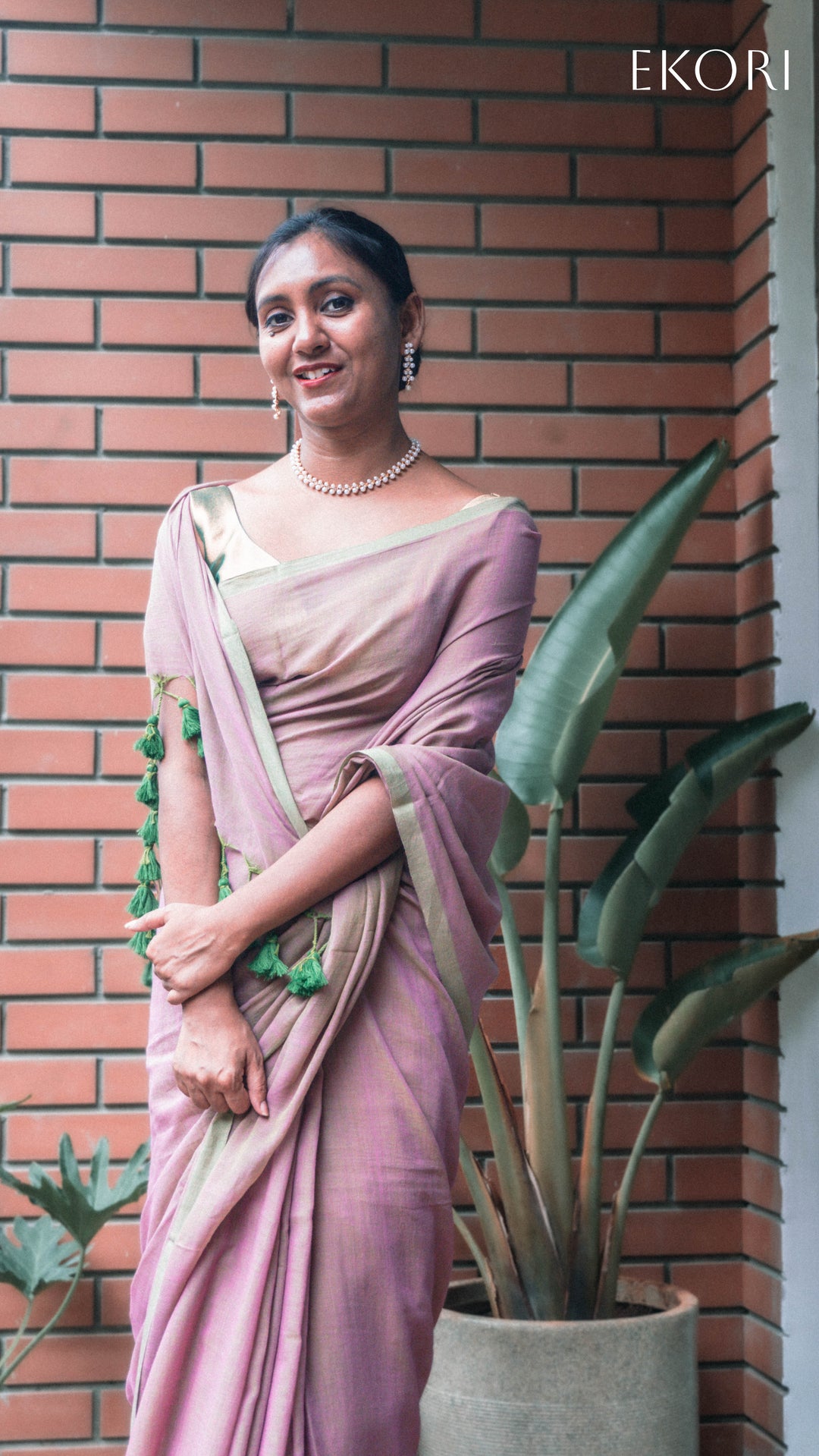 Rosy Radiance (Saree)