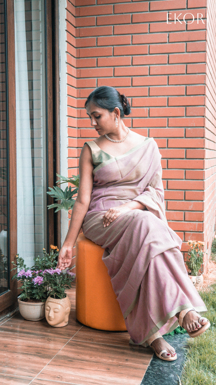 Rosy Radiance (Saree)