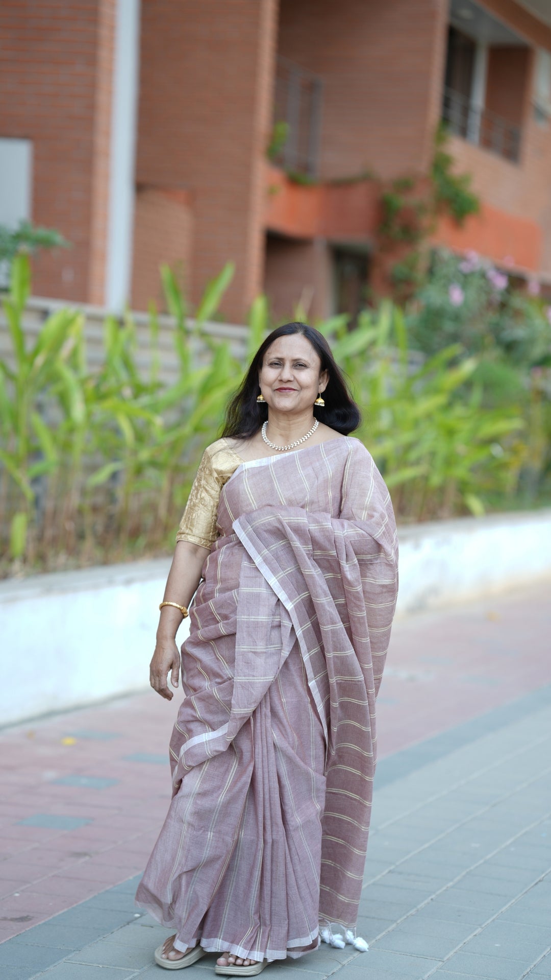 Dusty Gulab (Saree)