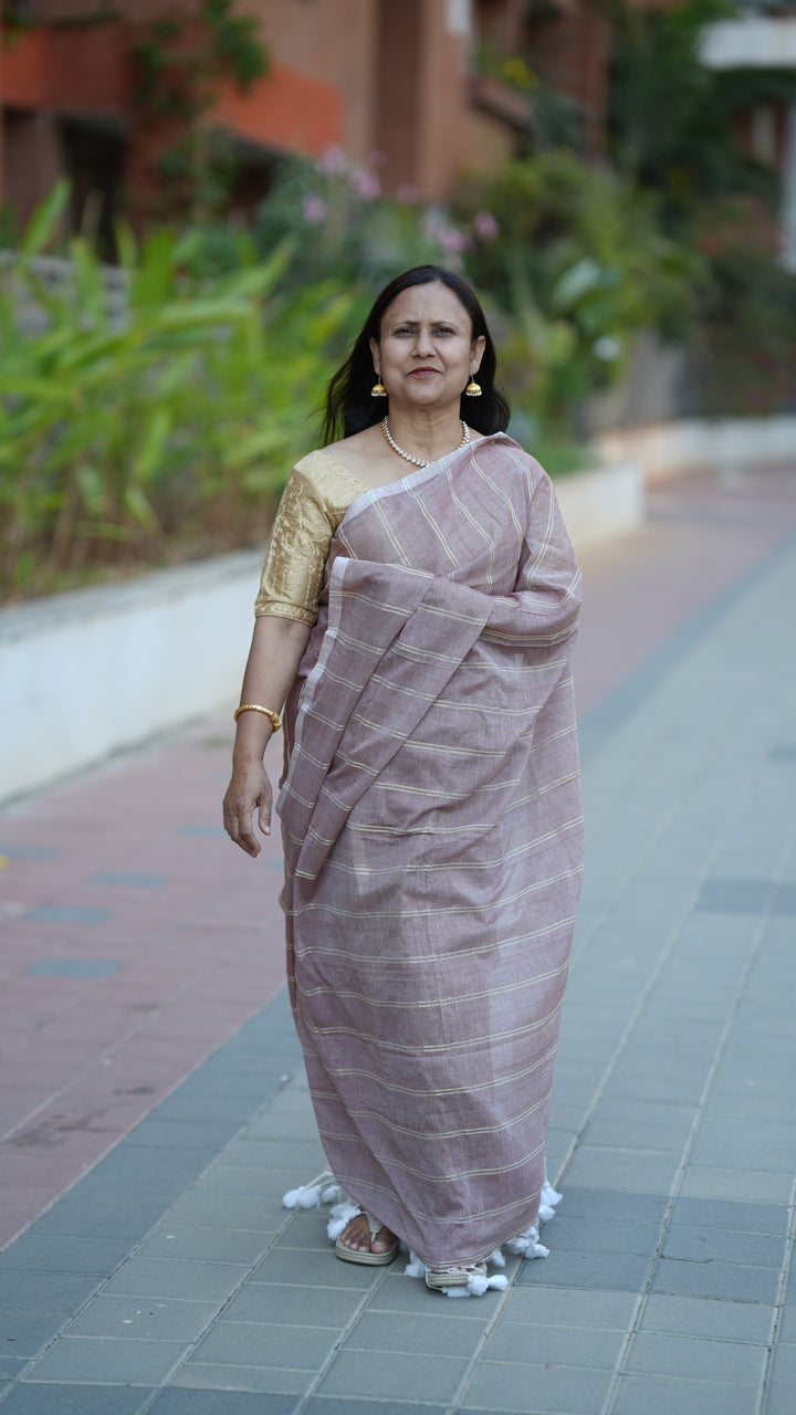 Dusty Gulab (Saree)