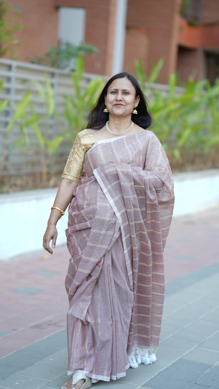 Dusty Gulab (Saree)