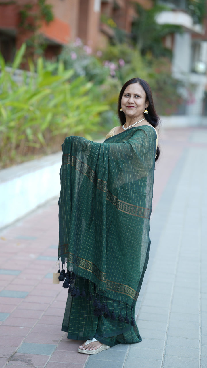 Emerald Panna (Saree)