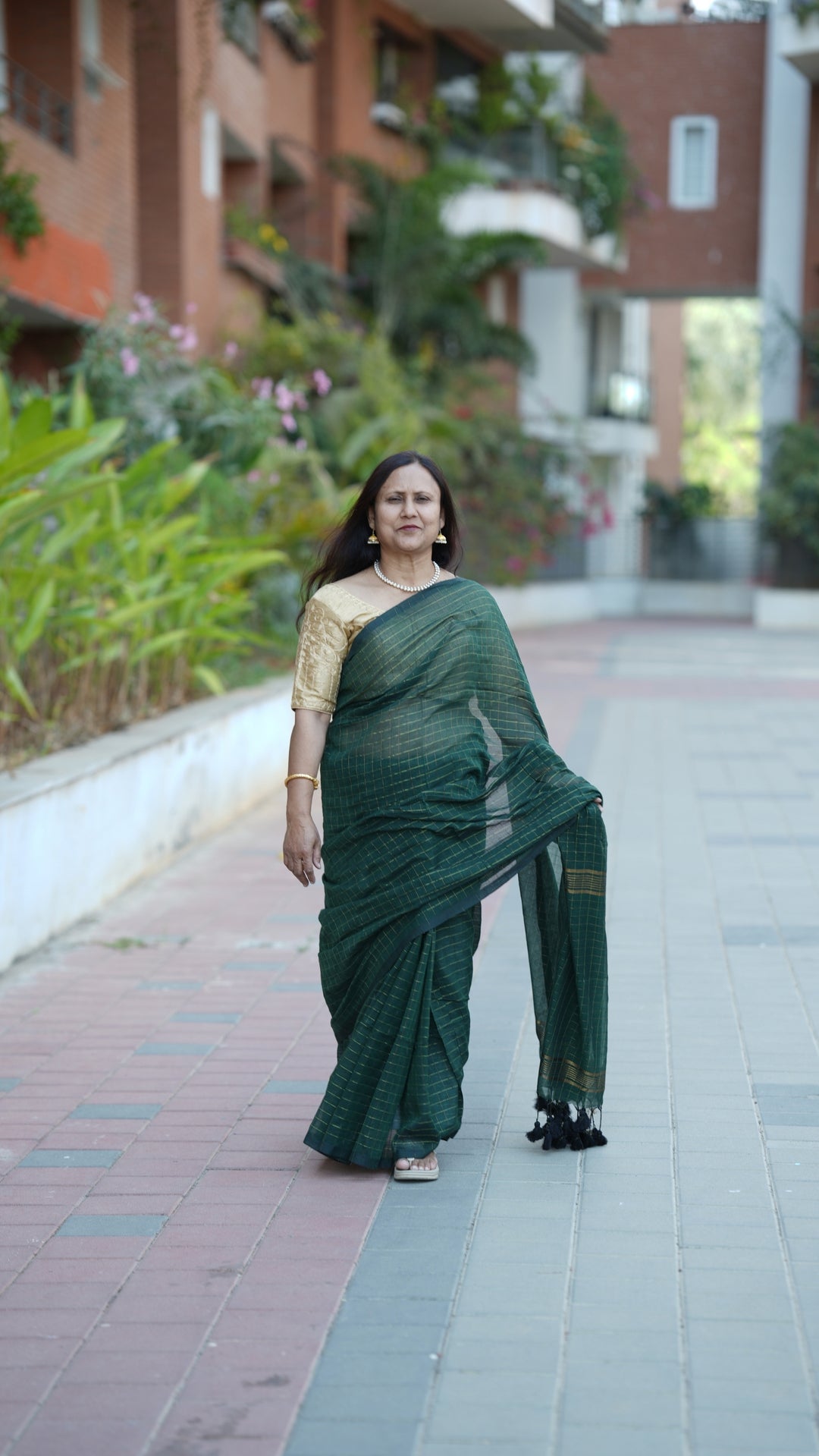 Emerald Panna (Saree)