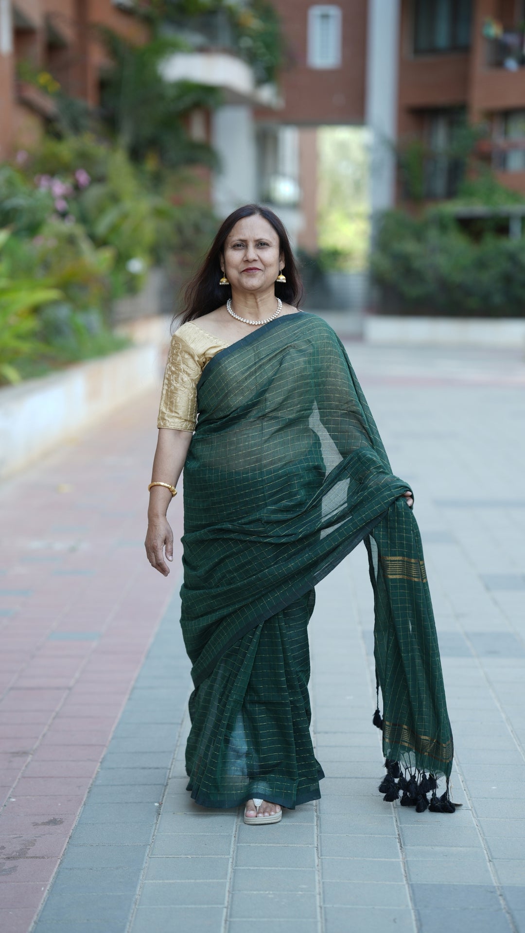 Emerald Panna (Saree)