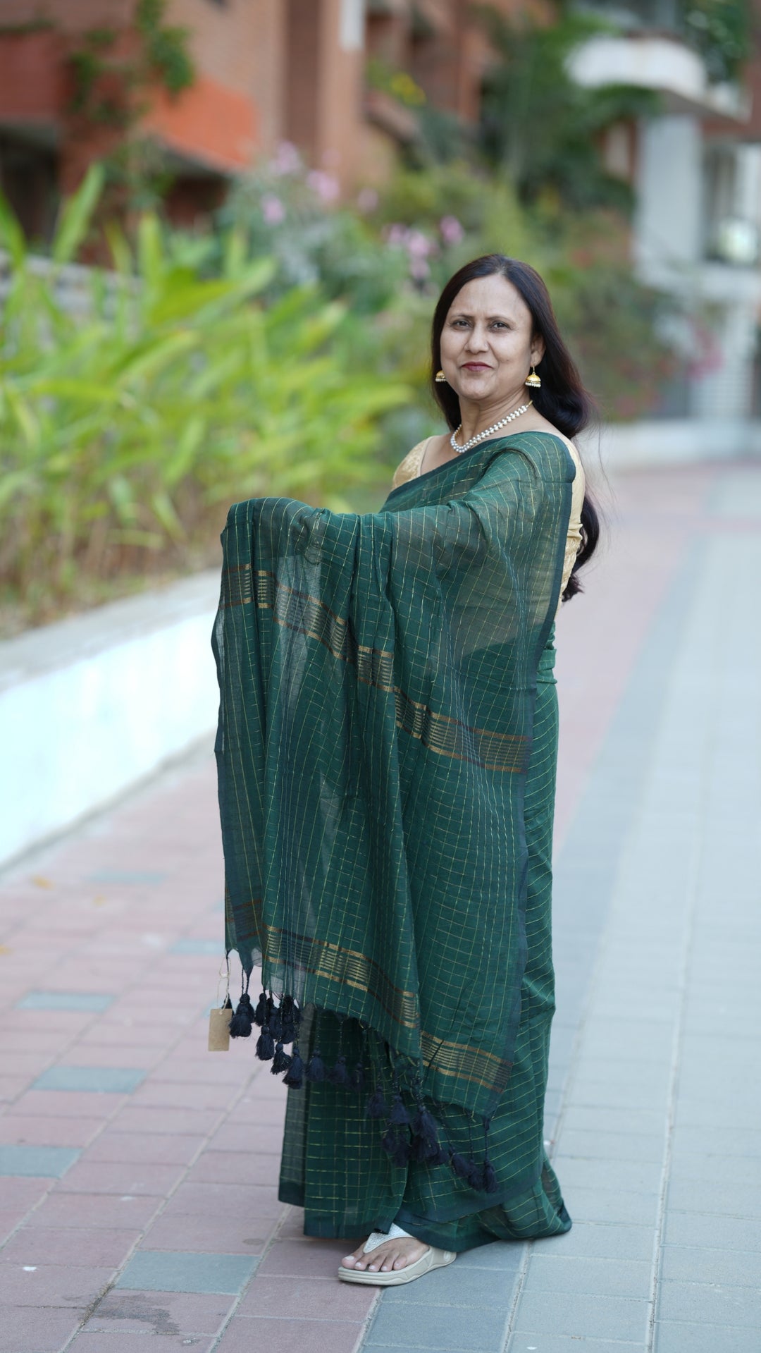 Emerald Panna (Saree)