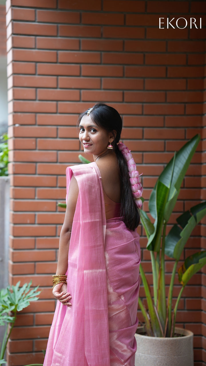 Gulabi Mehfil Tissue (Saree)