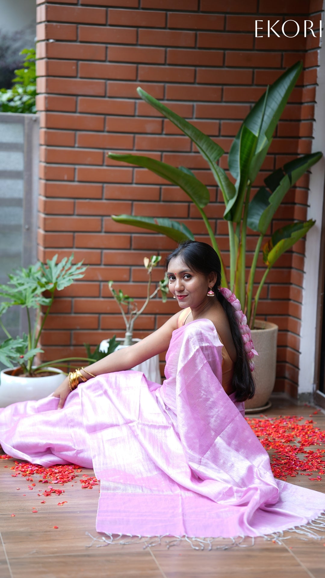 Gulabi Mehfil Tissue (Saree)