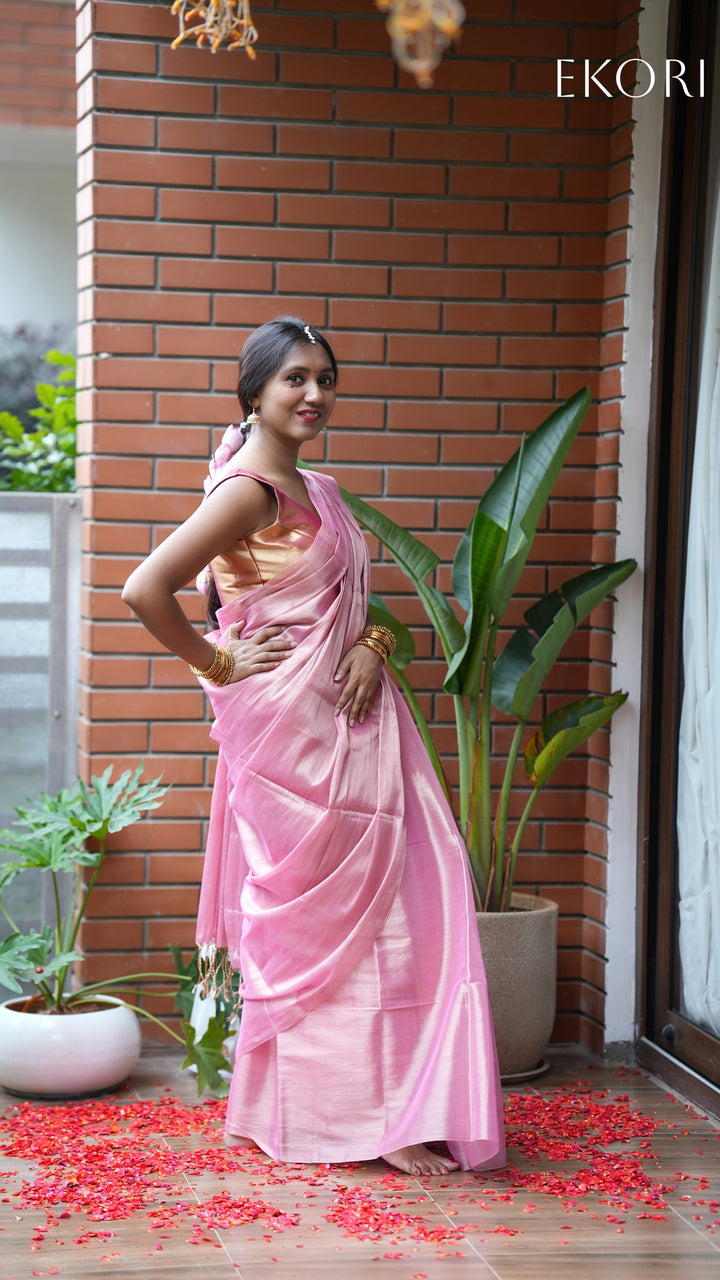 Gulabi Mehfil Tissue (Saree)