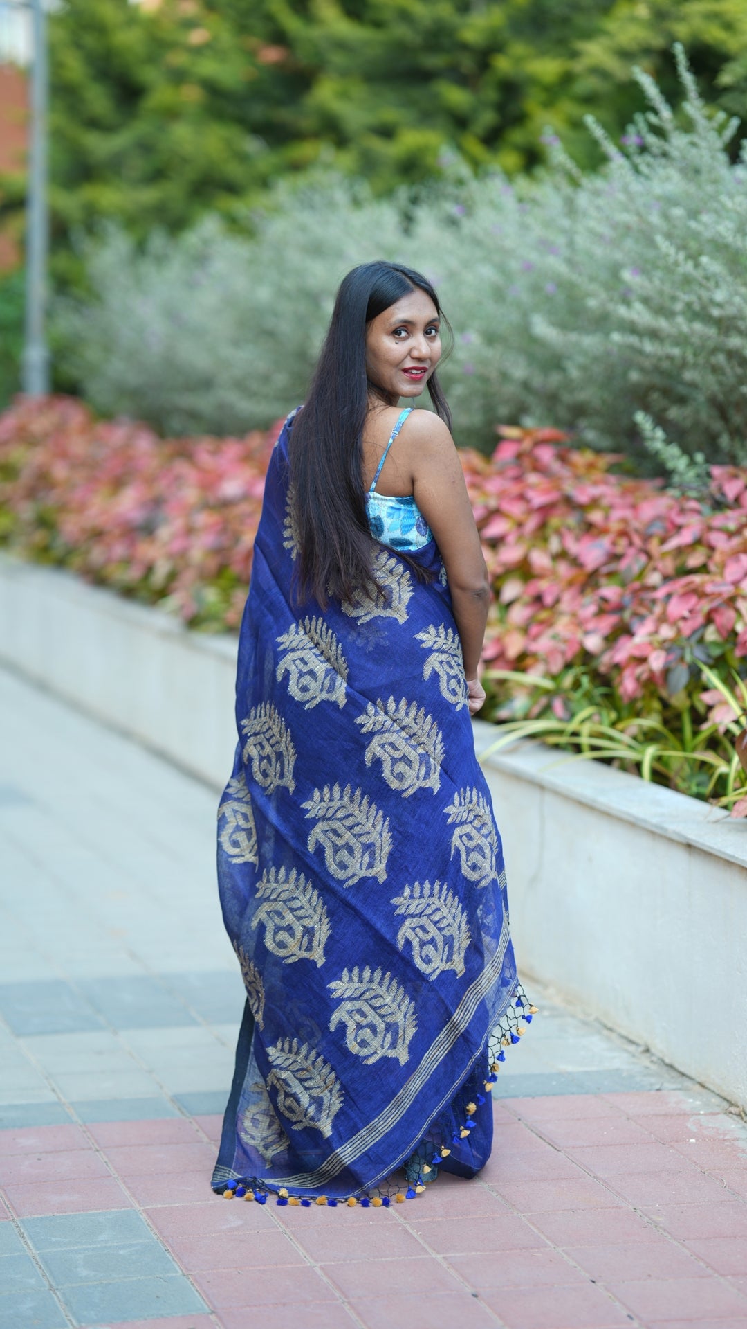 Jolchhobi Jamdani Linen (Saree)