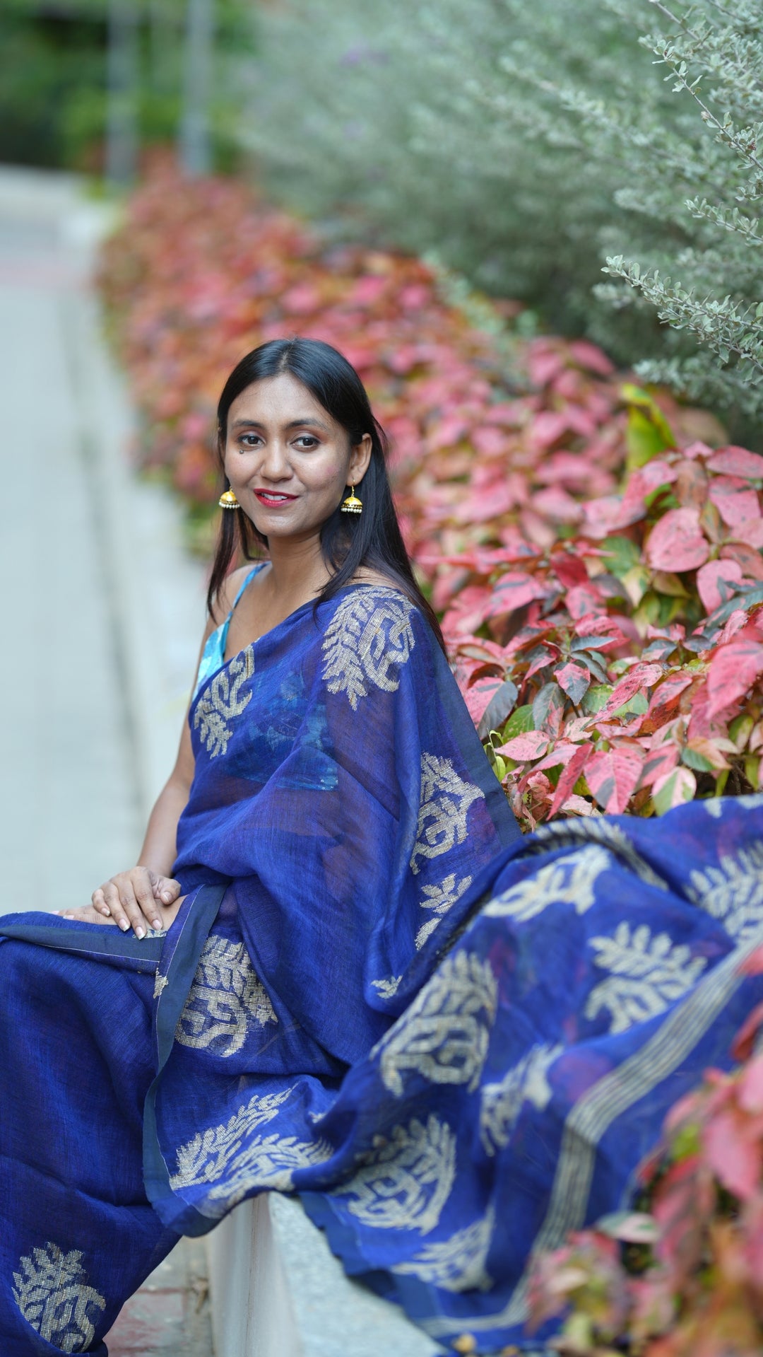 Jolchhobi Jamdani Linen (Saree)