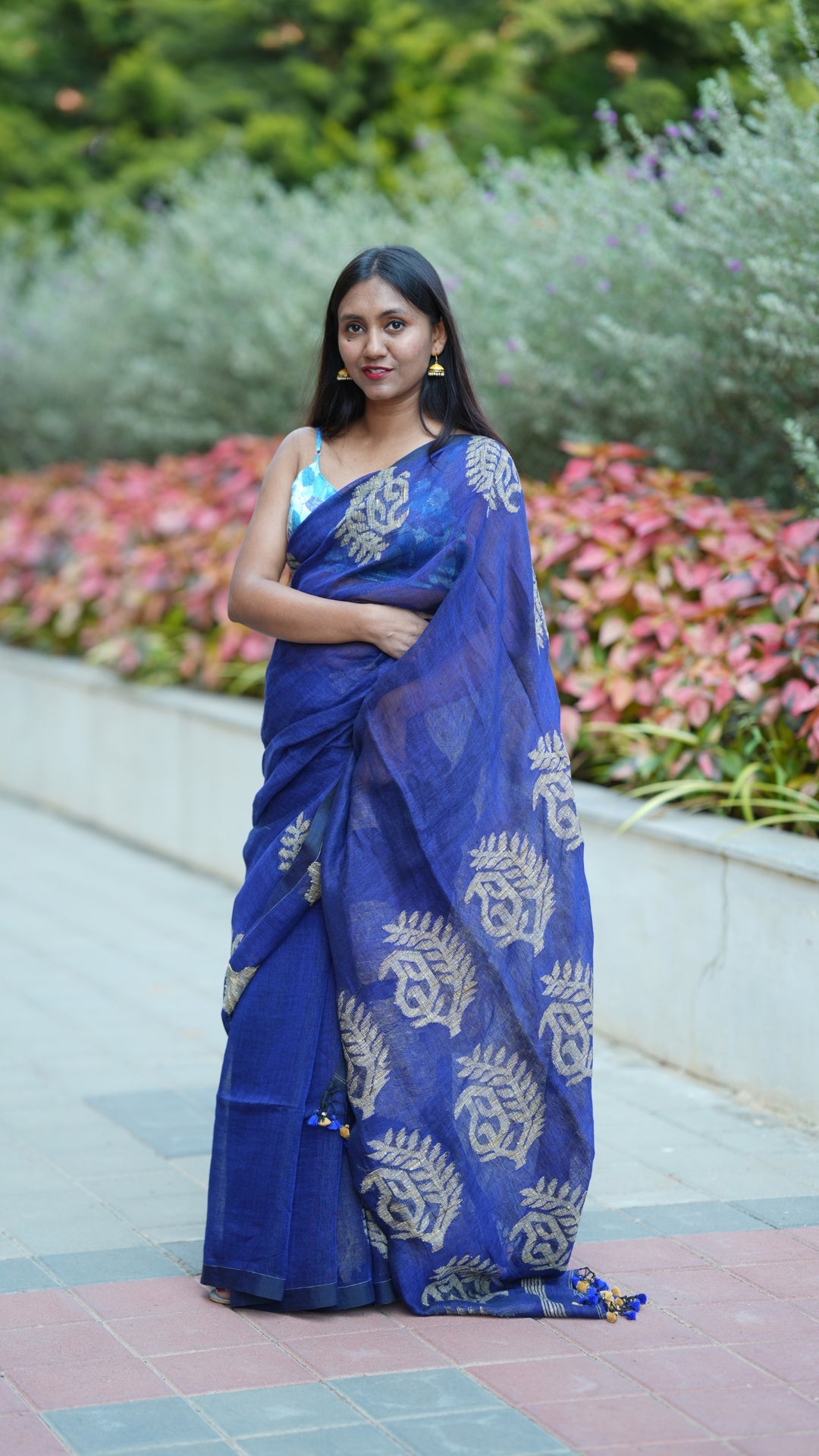 Jolchhobi Jamdani Linen (Saree)