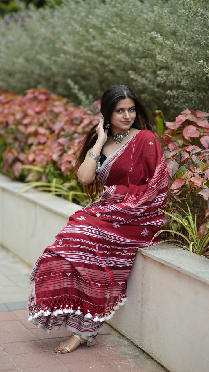 Kanak Rakt Bujodhi (Saree)
