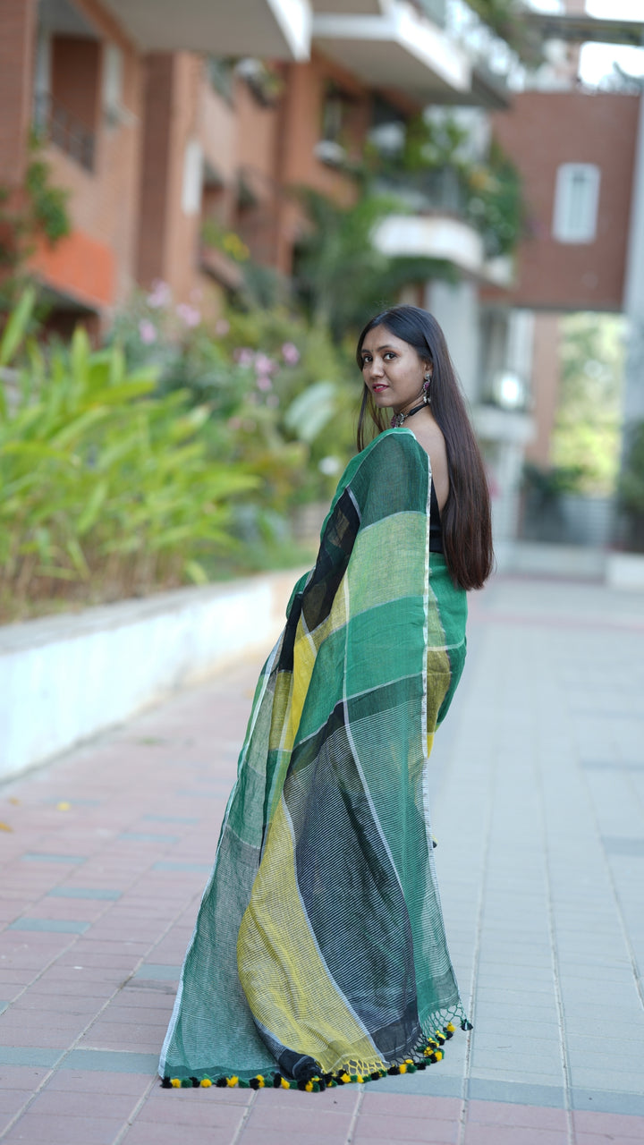 Kanak Vatika Linen (Saree)