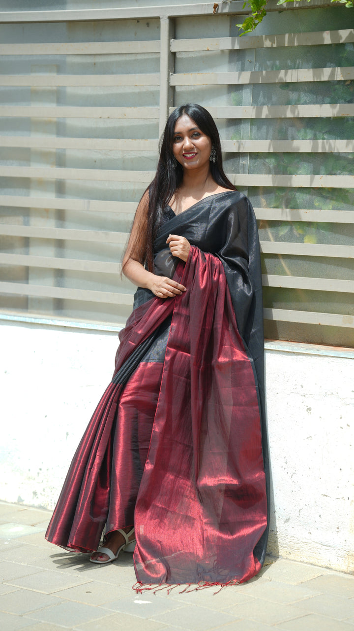 Laal Raat Tissue (Saree)