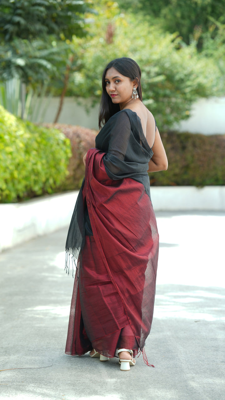 Laal Raat Tissue (Saree)