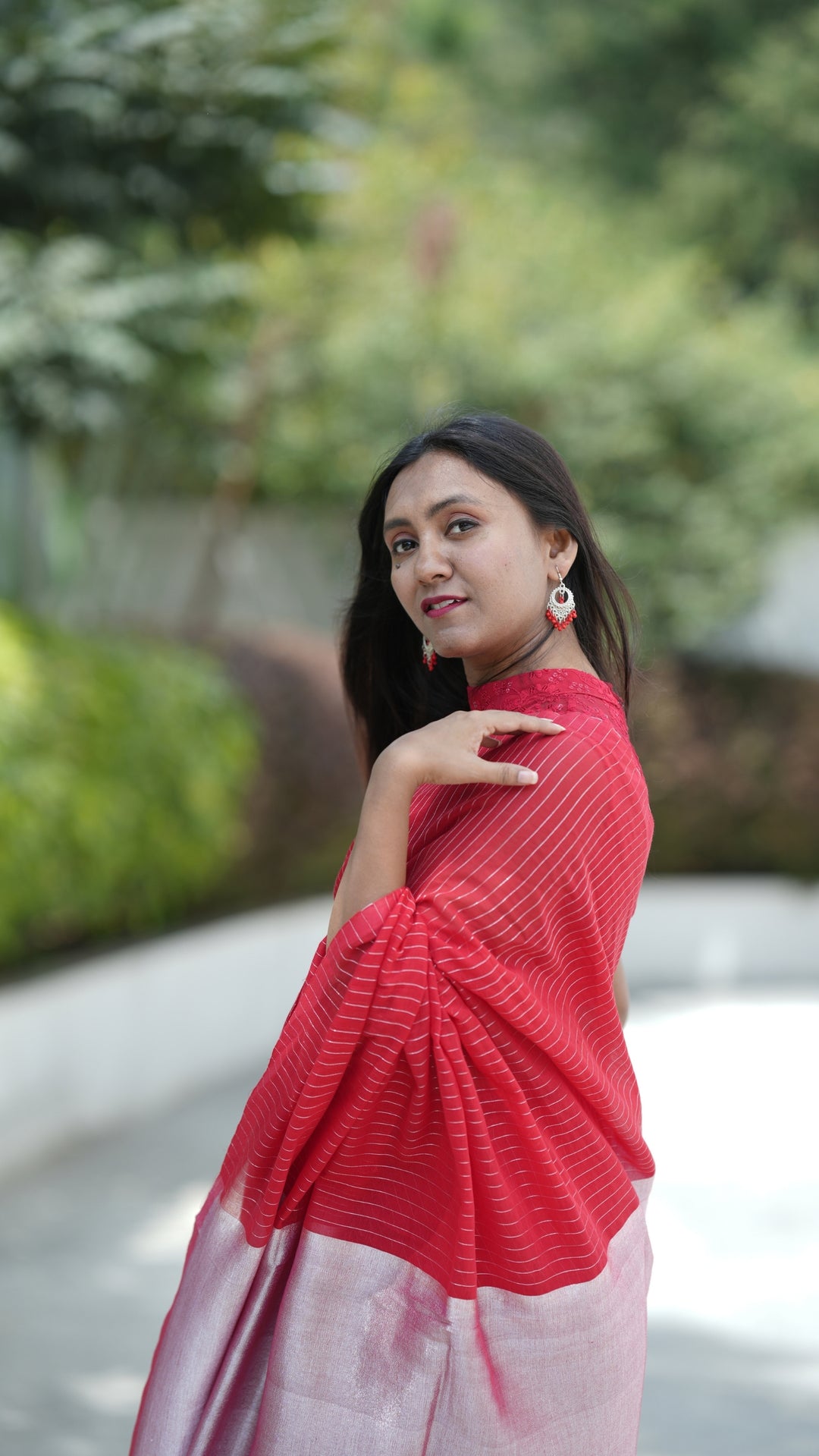 Laal Sitara (Saree)