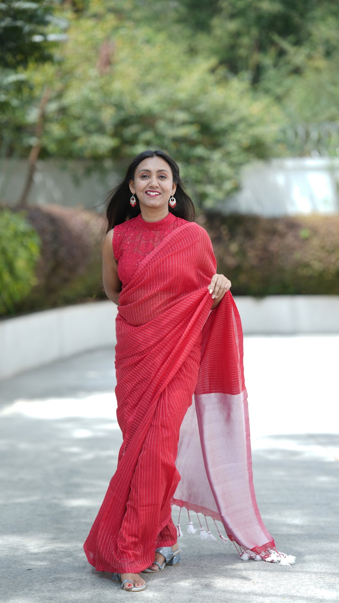 Laal Sitara (Saree)