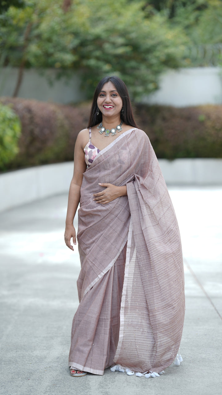 Mauve Gul (Saree)