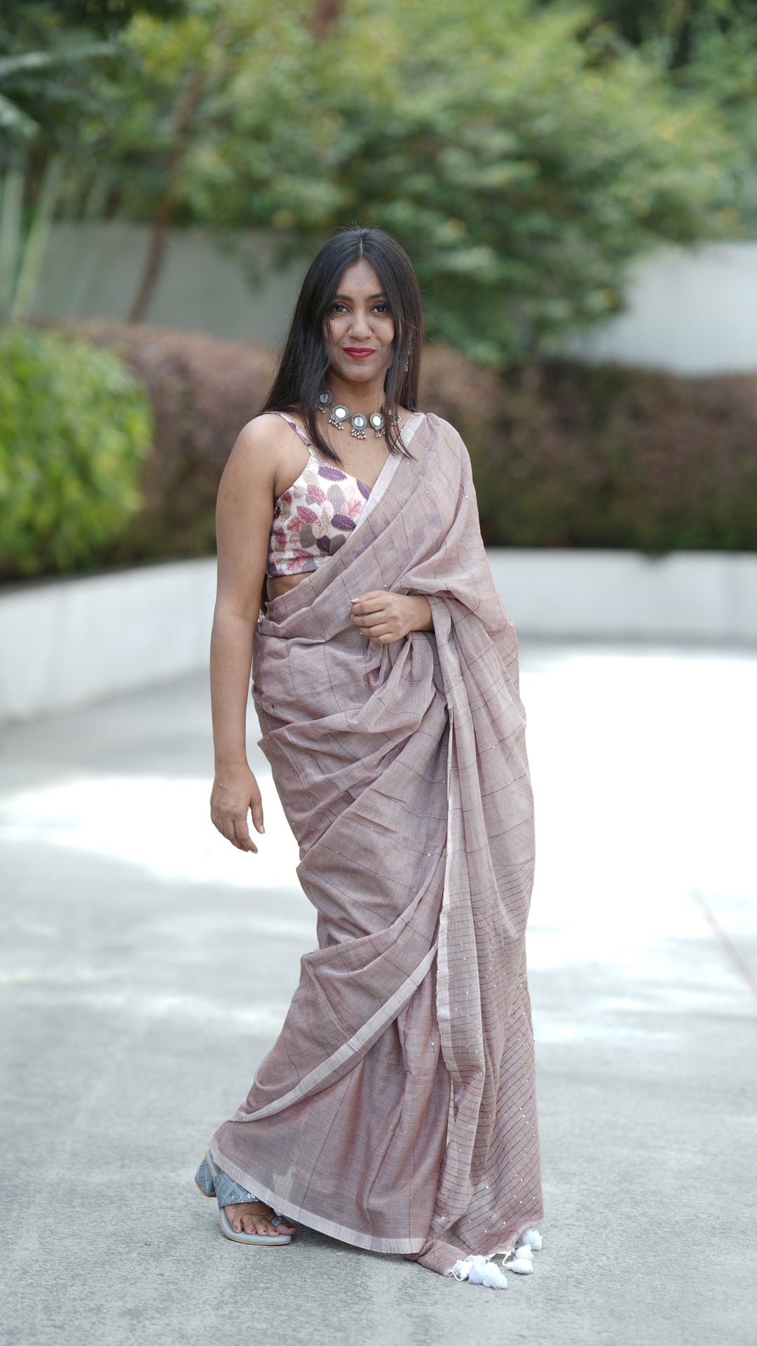 Mauve Gul (Saree)